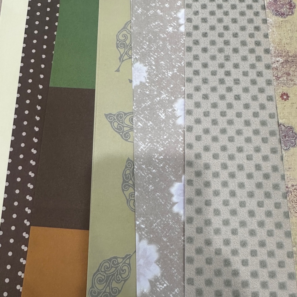 Decorative Paper Set for Crafting - Picture 4 of 5